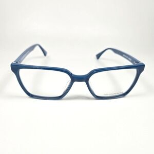 NEW David Spencer Eyewear NADIA Blue Full Rim Cat Eye glasses Frames 53 16 145